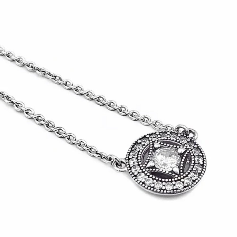 Sterling Silver Pandora Vintage Allure Necklace